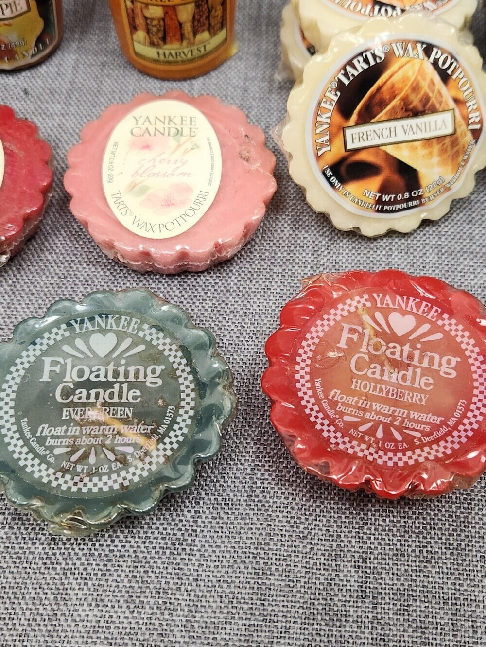 Yankee Candle Lot Of Votive Candles Tarts Various Scents Lot Of 13 - Picture 3 of 5